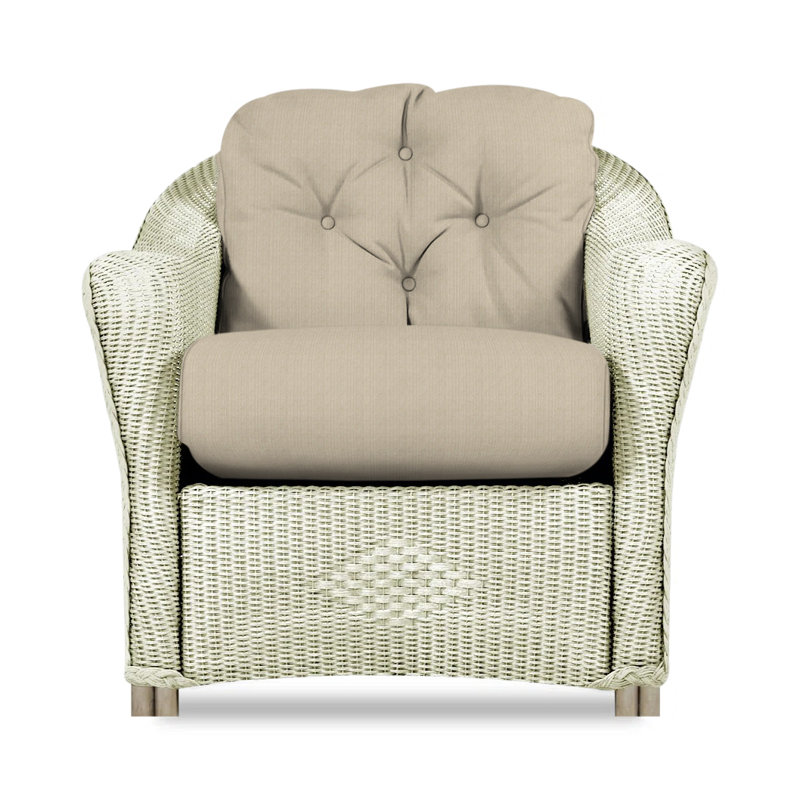 Reflections Outdoor Lounge Chair, Aman Capri, Ivory