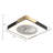 Elayna 22 Inch Modern Ceiling Fan with Light and Remote Control-1622587386
