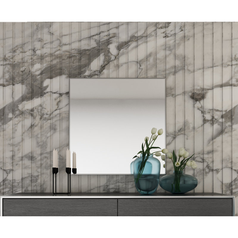 Modern Grey Mirror