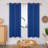 Thermal Insulated Room Darkening Grommet Curtain Panels (Set of 4)-106667159-106667156