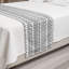 Chemin de lit Ambesonne Tribal Bohemian Zigzags and Arrows Gris anthracite et blanc-106938299