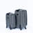 Two-Piece Suitcase Suitcase Set Oxford Trolley Case Without Password Lock Universal Wheel  GRAY