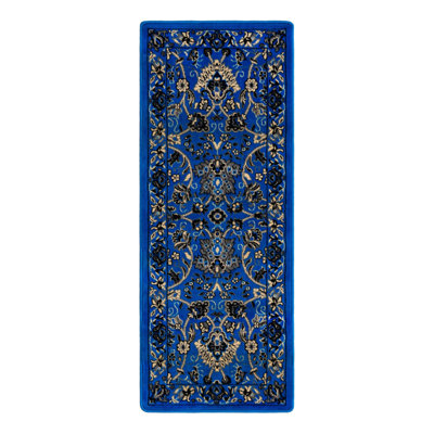 Hanan Bright Blue Area Rug
