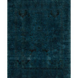 Nbl-overdye One-of-a-Kind Rectangle 8'3" X 10'4" Hand Knotted Area Rug
