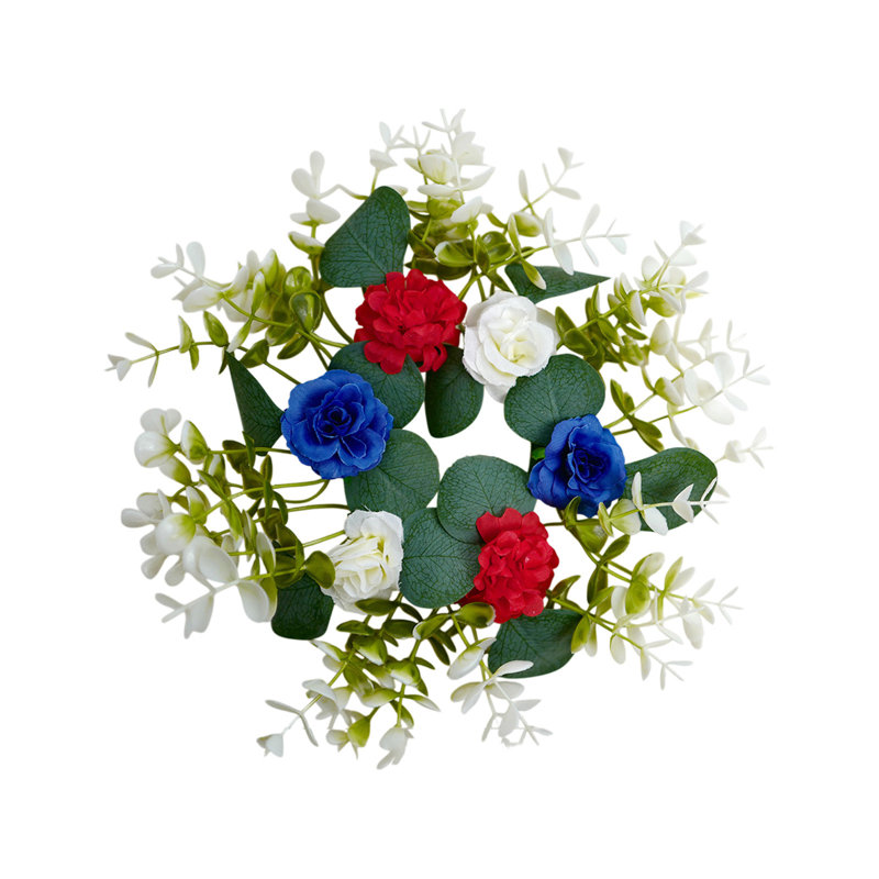 2 pièces décorations de fête pour la couronne de bougie de la fête de l'Independent