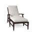Croquet Aluminum 78.38" Long Reclining Single Chaise with Cushions-38590896-63361373-93646388