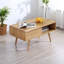 Table basse moderne simple en bois massif-106443212