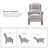 Ariany Manual Recliner with Nailheads-93281354
