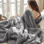 Bedsure Flannel Fleece Blanket for Girls, 300 GSM Soft and Cozy Blanket for Dorm & Home Decor, All-Season Gift-440012882-440803361
