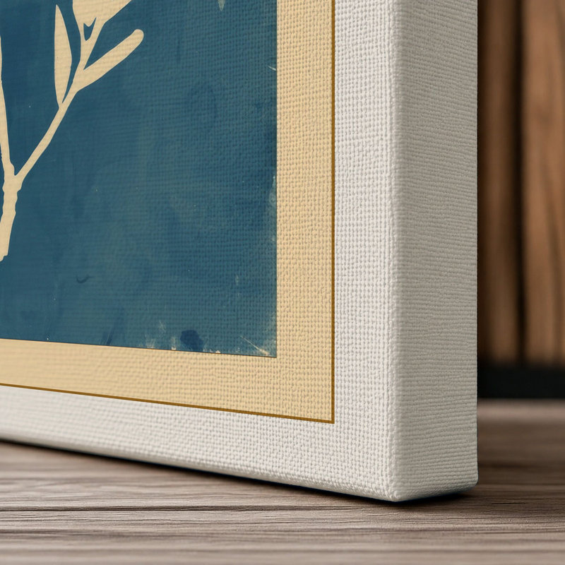 Specimen Botanical - Wrapped Canvas, 30x20 - 76.2 x 50.8 cm, Cream Border