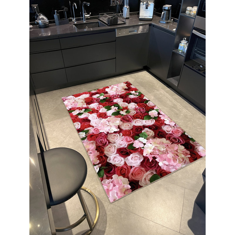 Tapis décoratif moderne Mira, Tapis de couloir 3 pi 9,81 po x 6 pi 6,74 po