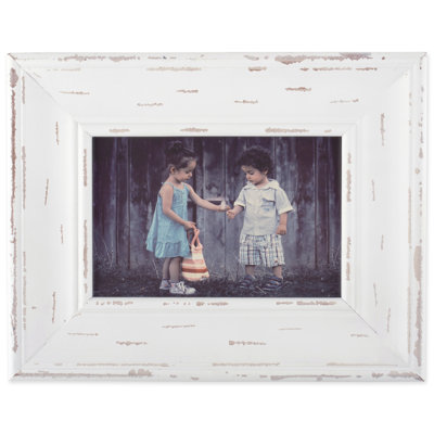 Cadre pour photo simple en bois biseauté Syrna