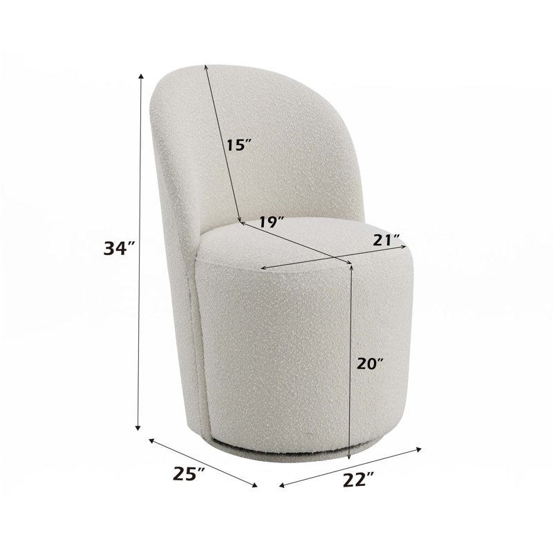 Ensemble de 2 chaises d'appoint Boucle