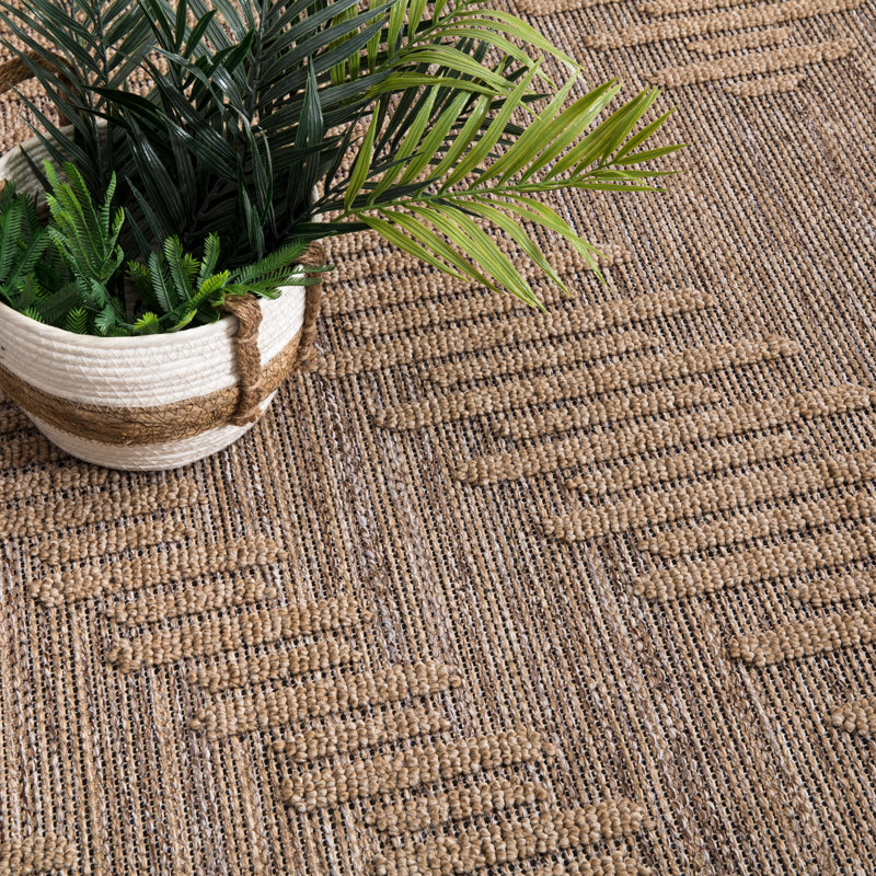 Almarine Geometric Area Rug, Rectangular 80cm x 150cm