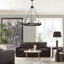 Campuzano 6 - Light Waggon Wheel Chandelier