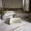 Lavabo vasque de salle de bain carré en céramique avec trop-plein Vox-11888664