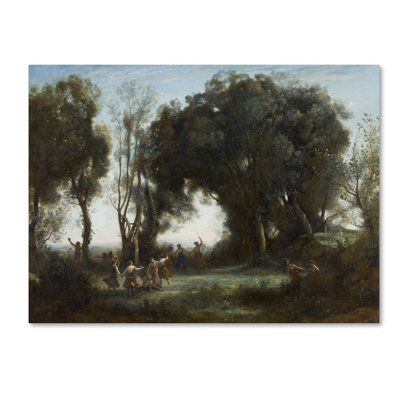 « the danse of the whittaker », reproduction sur toile tendue