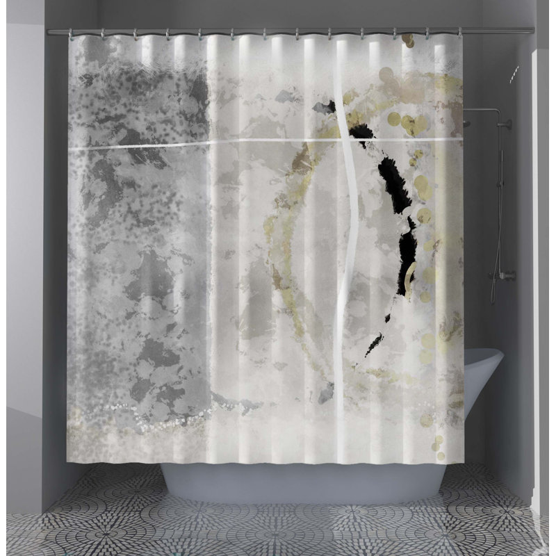 Abstract Shower Curtain