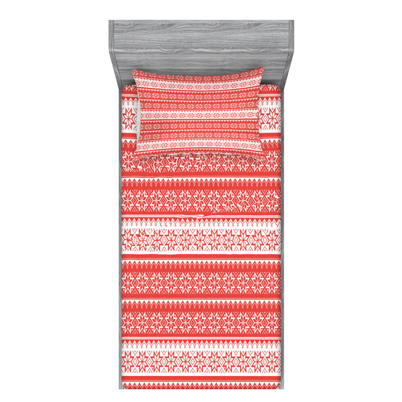 Microfiber Sheet Set, Twin Sheet Set + Fitted Sheet + 1 Pillowcase