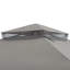 Fabric Pavillon Roseg - 300cm x 300cm, grey