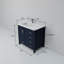 Meuble-lavabo décalé gauche L 36 po x P 22 po et miroir 34 po.-66637715-112956852