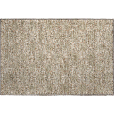 Premium Machine Washable Crestover AMF1856 Damask Rug