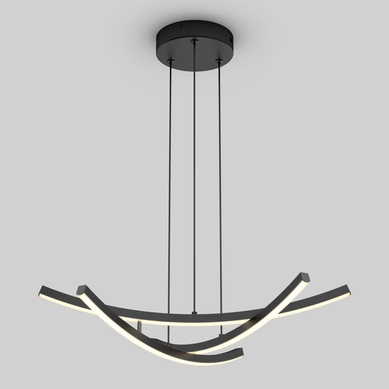 Morriah LED Pendant Light Multiple CCT, Black