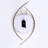 Light luxury shell modern high-end silent wall clock