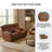 Akron Akron Power Reclining Loveseat With Audio Seating-121838793