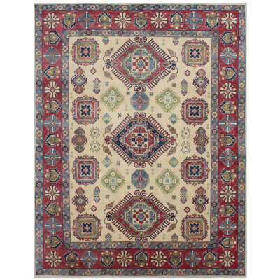 Alceste Rectangle 274 cm x 357 cm Geometric Hand Woven Area Rug