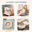Playset 3 Wooden Washing Machine Play Kitchen Toy for Kids