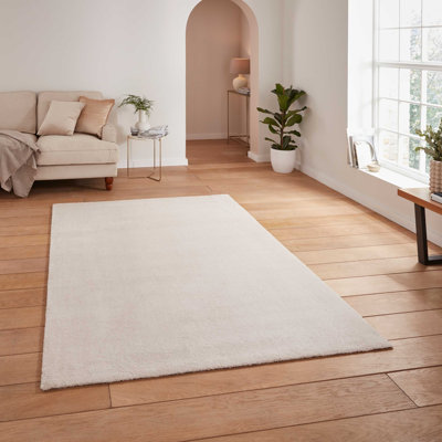 Nakasi area rug Machine Woven Rectangle Cream