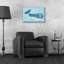 «Wind and Waves II» par Courtney Prahl, art mural en verre acrylique-101627854