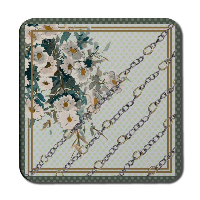 Square 6 Piece Coaster Set