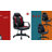 Ergonomic Faux Leather Swiveling PC & Racing Game Chair-92280902