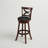 Aislinn Swivel Upholstered Counter Stool with Solid Wood Frame-167070530