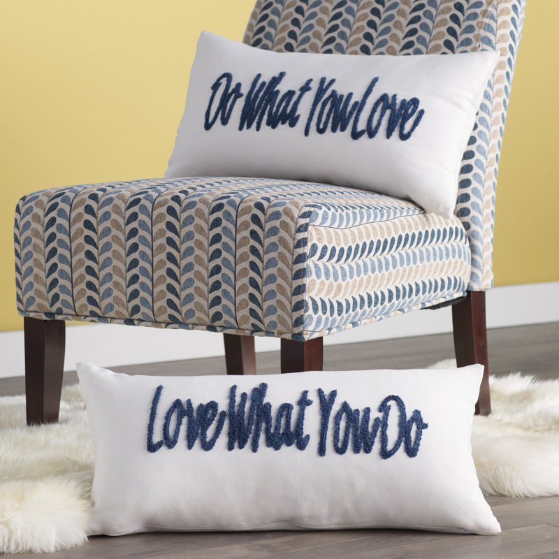  What You Love Lumbar Pillow