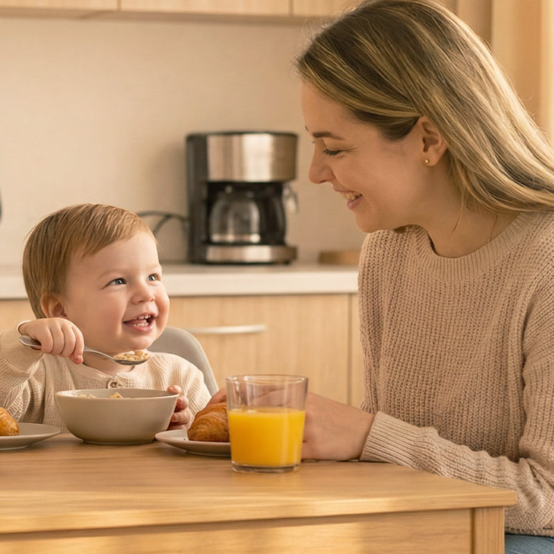 Ensemble d'ustensiles pour tout-petits 12 pièces, ensemble de couverts pour enfants en acier inoxydable 18/11 de 6, couverts pour enfants
