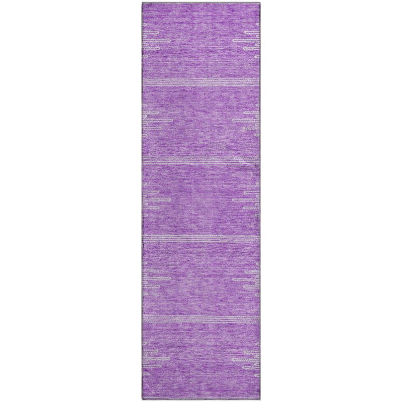 Premium Machine Washable Cerrito Lavender Rug, Runner 2'3" x 7'6"