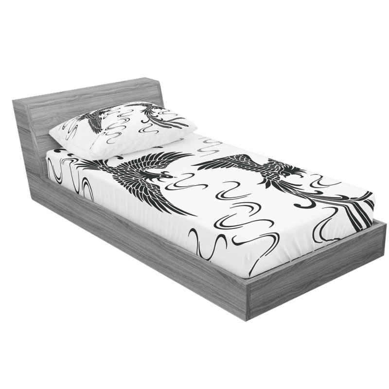 Microfiber Sheet Set, Twin XL Sheet Set with Fitted Sheet
