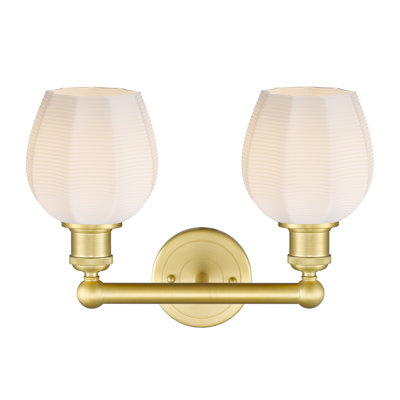 Éclairage pour meuble-lavabo à 2 lumières 14,75 pouces Ami-Lou