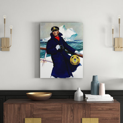The Captain - Wrapped Canvas Print