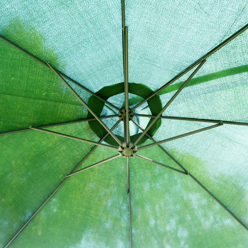 Amazonia 295cm Cantilever Parasol, Green