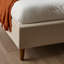 Halla Luxury Fabric Upholstered Bed Frame - Eco Recycled Material, Sleek Modern Design-1113081683-1113081682