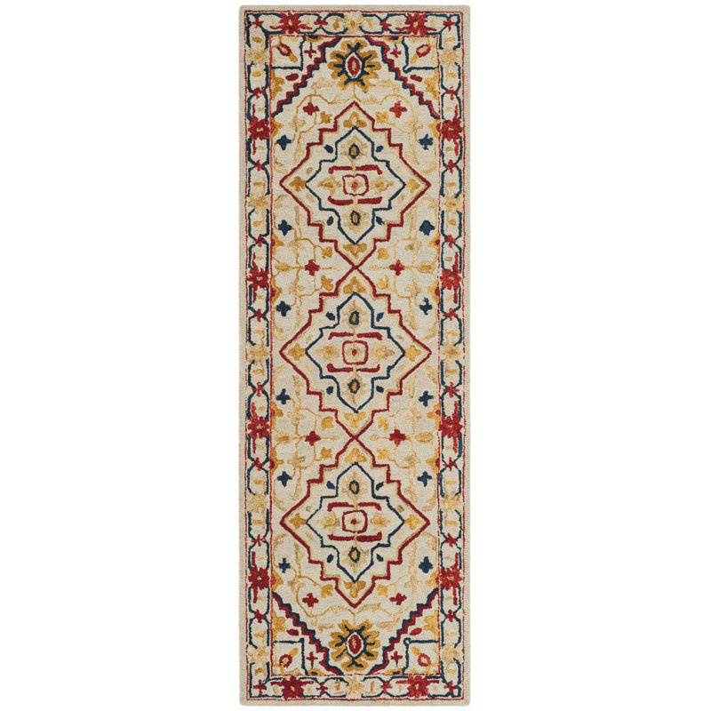 Vahakn Hand Tufted Wool Oriental Rug, Runner 2'3" x 7'