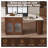 80-Inch Expandable Kitchen Island with Dining Table, Walnut Marble-Grain Top