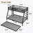 Metal Bed with Trundle-1743357150