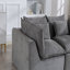 Canapé modulaire surdimensionné de 74,8 po de large avec canapé modulaire True Relax Comfy et sièges larges et profonds