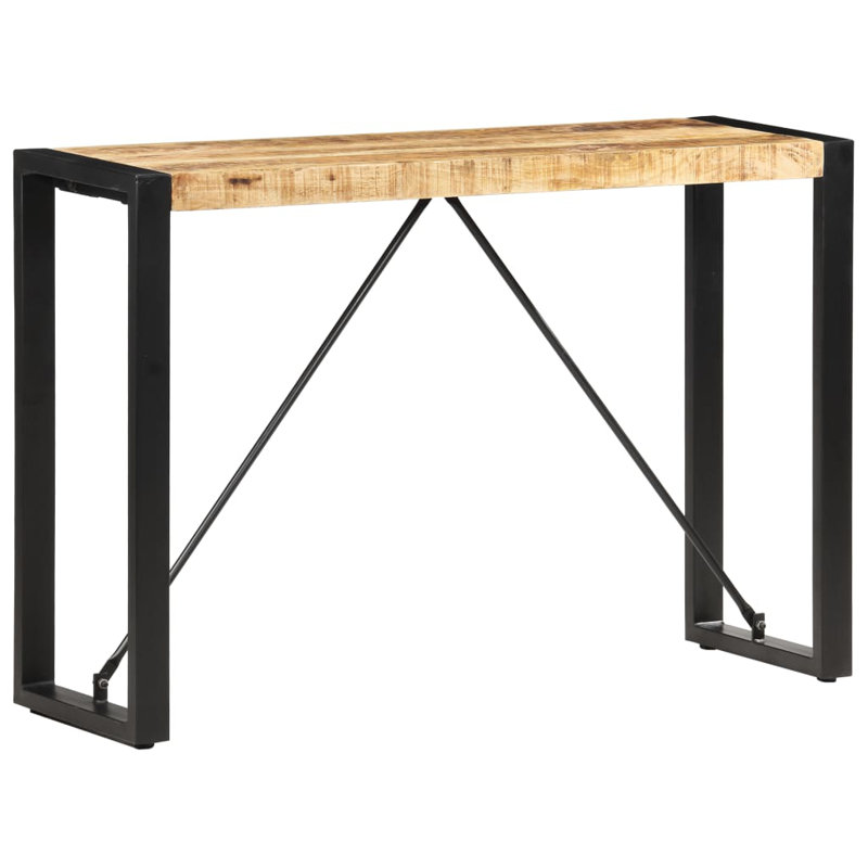Console Console pour hall d'entrée, Marron clair, H 29,9 po x l 43,3 po x P 13,8 po