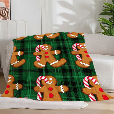 1Pc White Feathers With Gold Accents Flannel Blanket Soft Elegant Luxurious, Glamorous, Cozy For Sofa/Bed/Travel 30*40